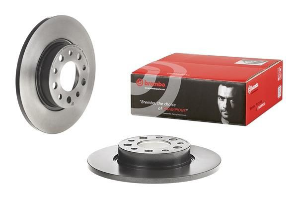 Купити 08936411 Brembo Диск заднього гальма