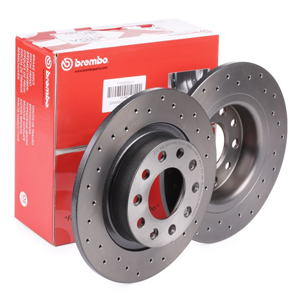 Купити 0894604X Brembo Диск заднього гальма