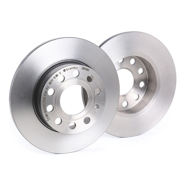 Диск гальмівний задній Brembo 08948811