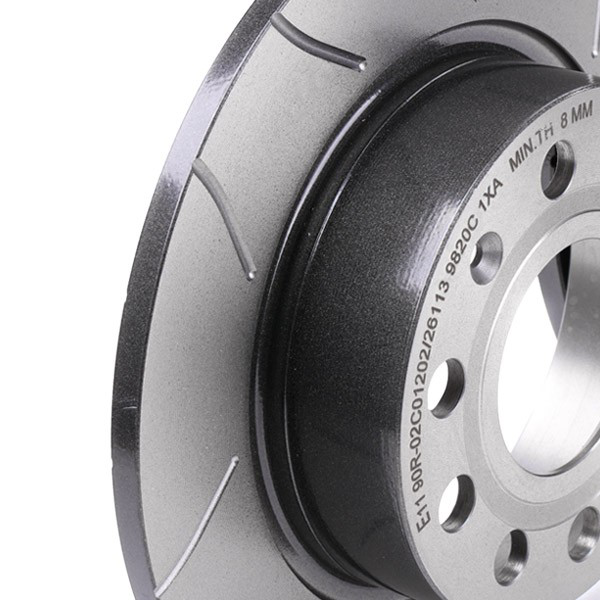 Купити 08950275 Brembo Диск заднього гальма