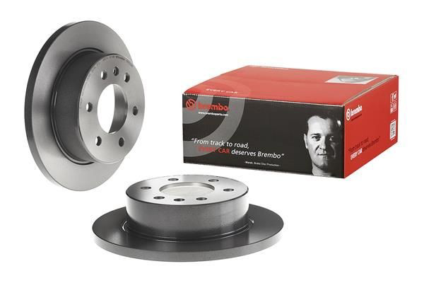 Диск гальмівний задній Brembo 08950911