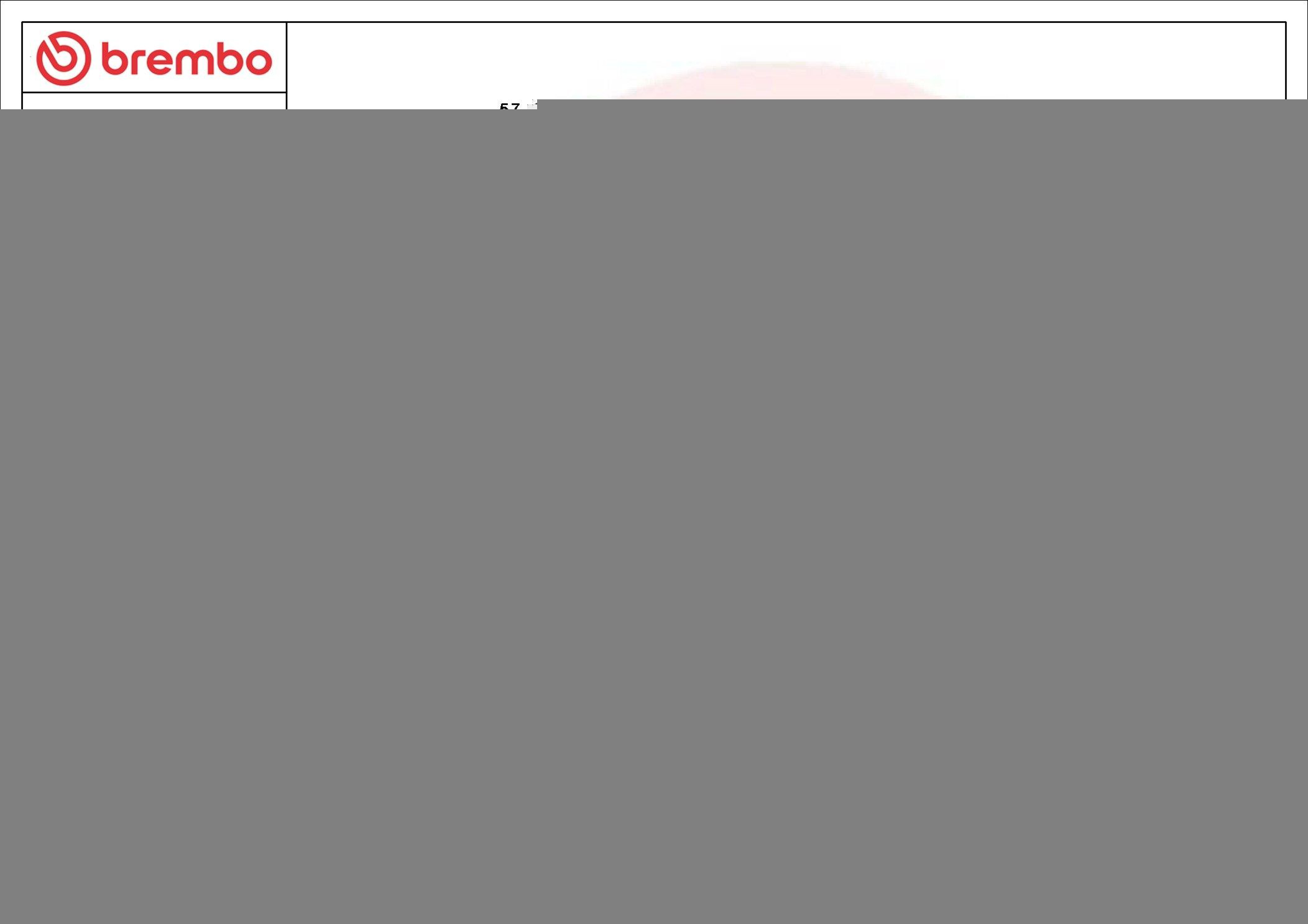 Задні дискові гальма Brembo 08958011 ціна, від 30.01 USD