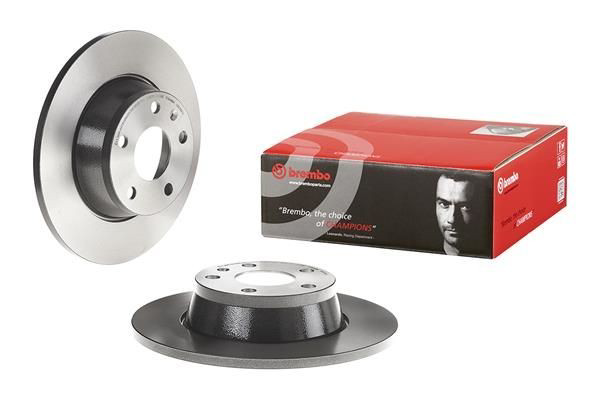 Купити 08976911 Brembo Диск заднього гальма