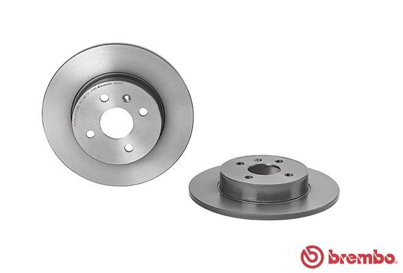 Купити 08982611 Brembo Диск заднього гальма