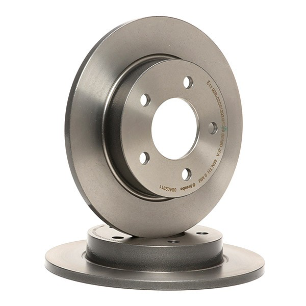 Задні дискові гальма Brembo 08A02911 ціна, від 32.13 USD