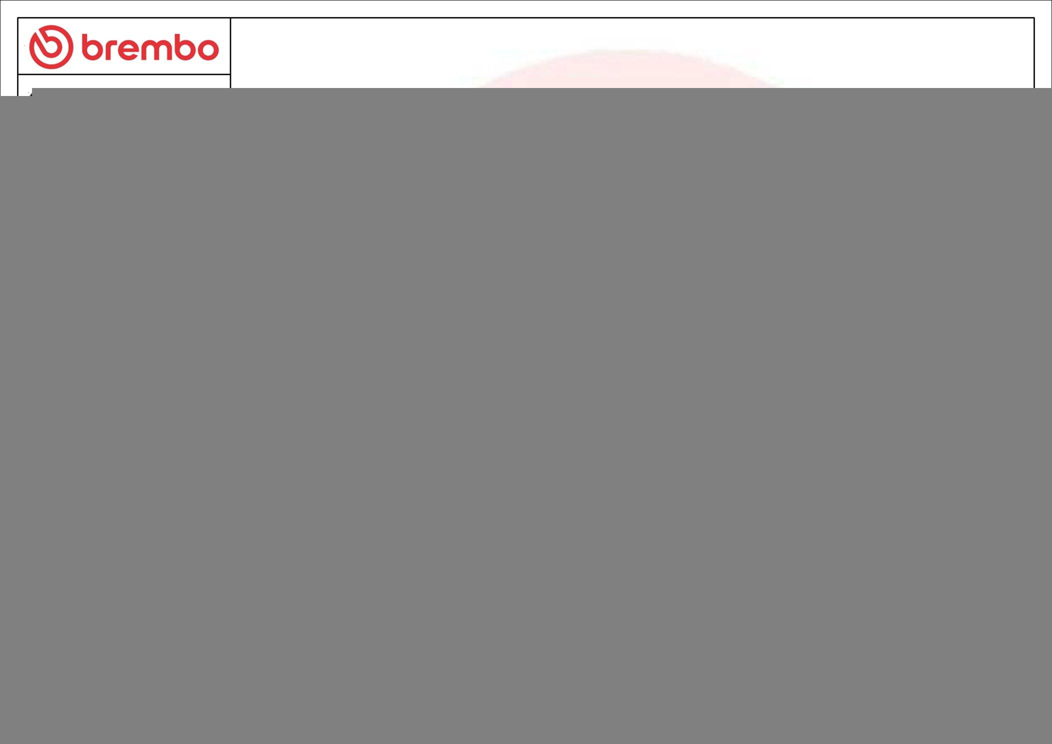 Гальмівні диски 08A14710 Brembo