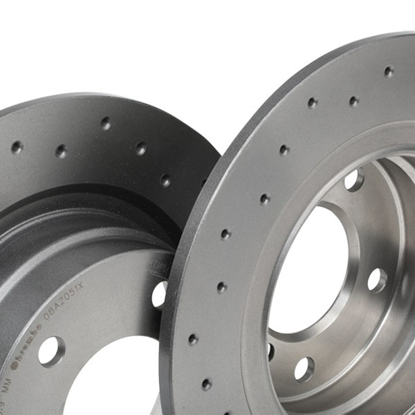 Купити 08A2051X Brembo Диск заднього гальма