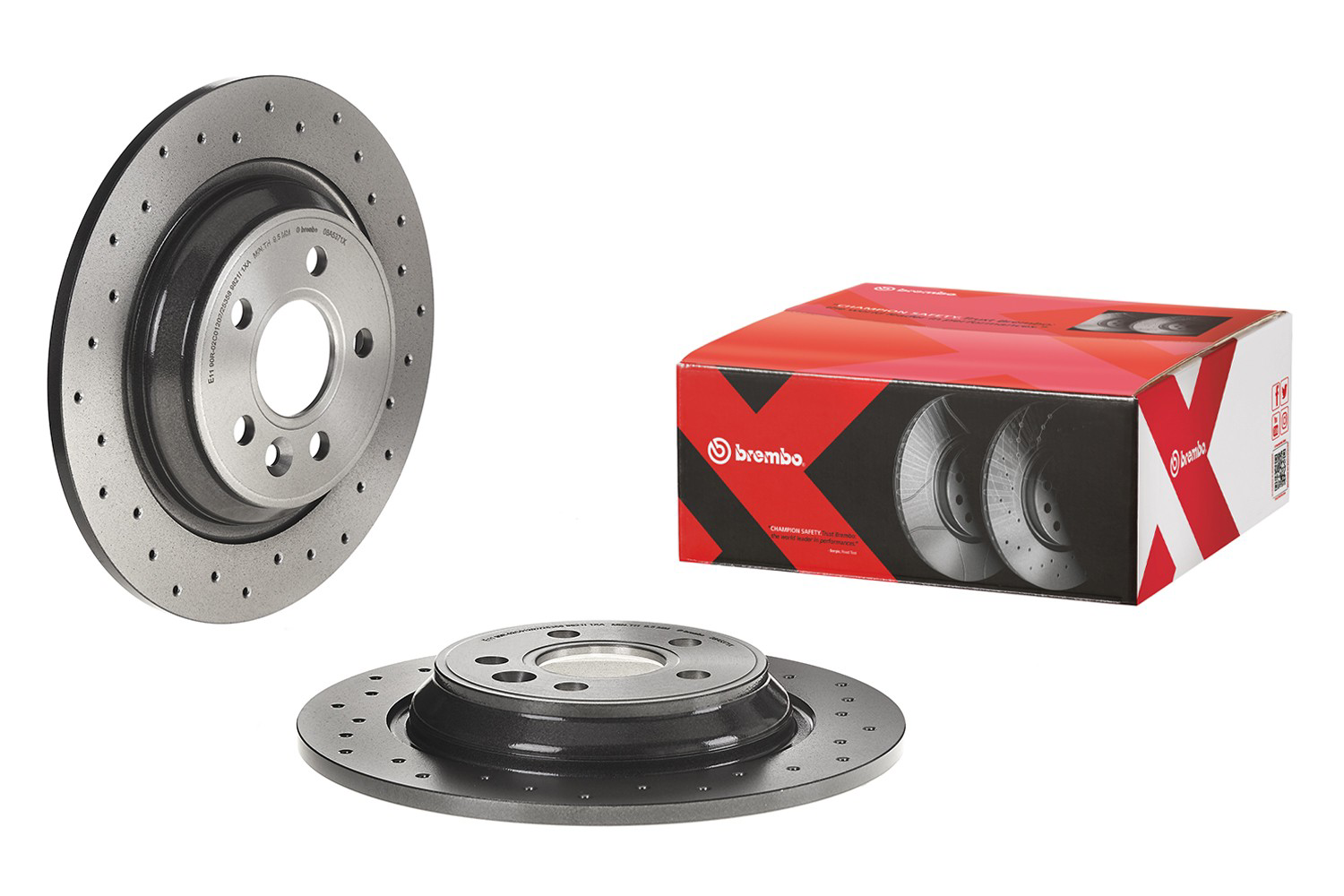 Купити 08A5371X Brembo Диск заднього гальма