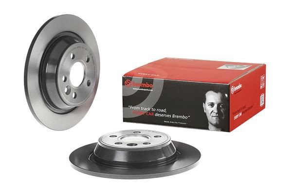Купити 08A54011 Brembo Диск заднього гальма