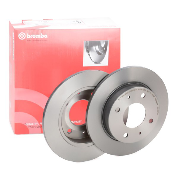 Купити 08A60711 Brembo Диск заднього гальма