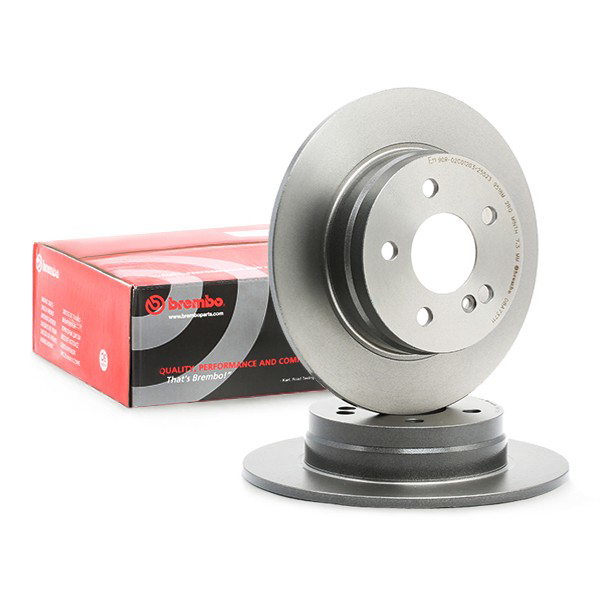 Купити 08A73711 Brembo Диск заднього гальма