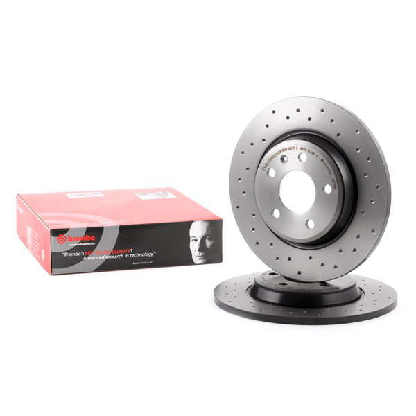 Купити 08A7591X Brembo Диск заднього гальма