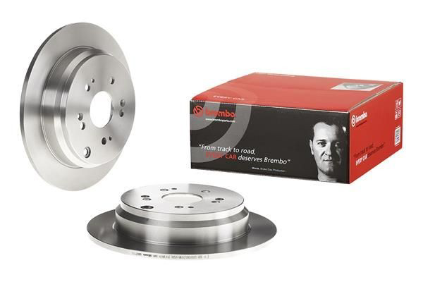 Купити 08A87110 Brembo Диск заднього гальма