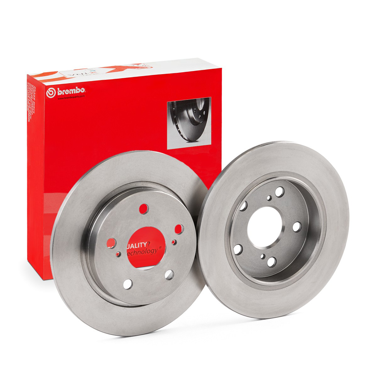 Диск гальмівний задній Brembo 08A91210