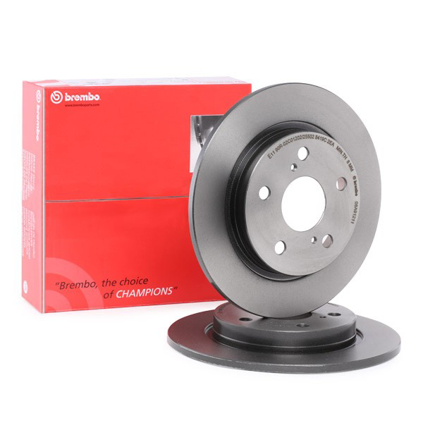Купити 08A91211 Brembo Диск заднього гальма