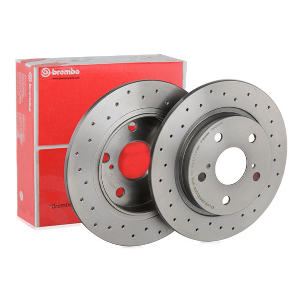 Диск гальмівний задній Brembo 08A9121X