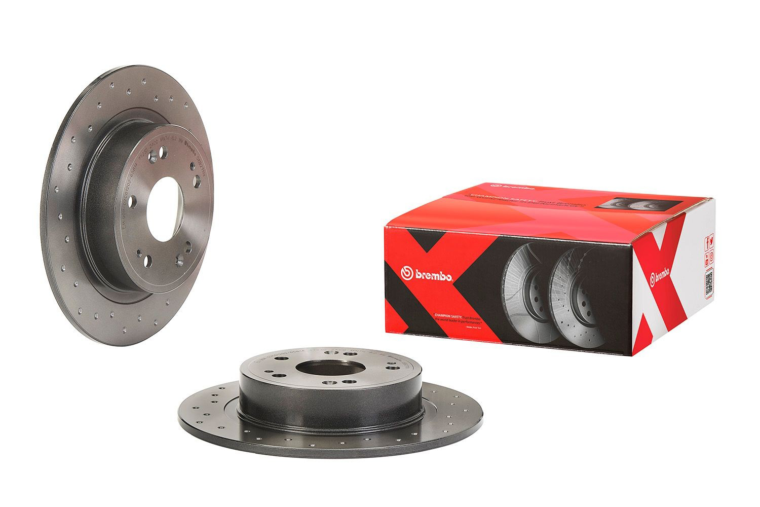 Купити 08B2711X Brembo Диск заднього гальма