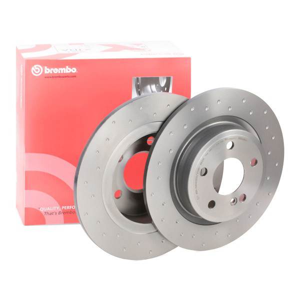 Купити 08B3484X Brembo Диск заднього гальма