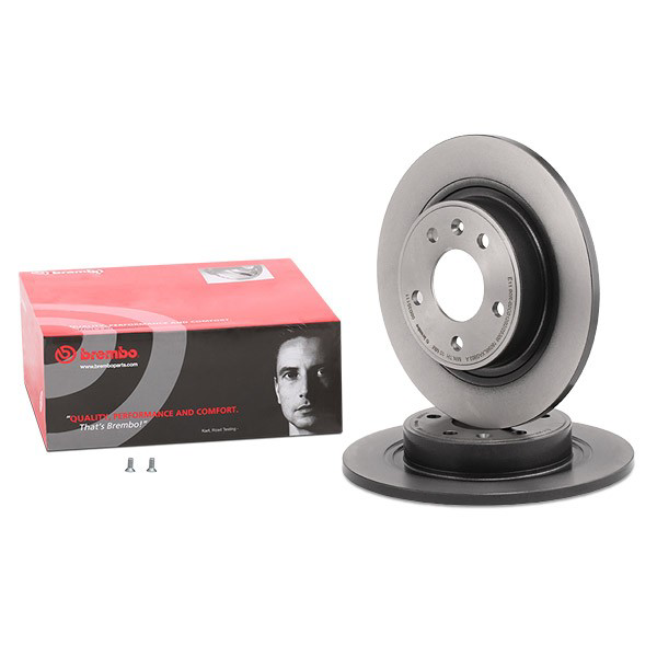 Диск гальмівний задній Brembo 08B35111