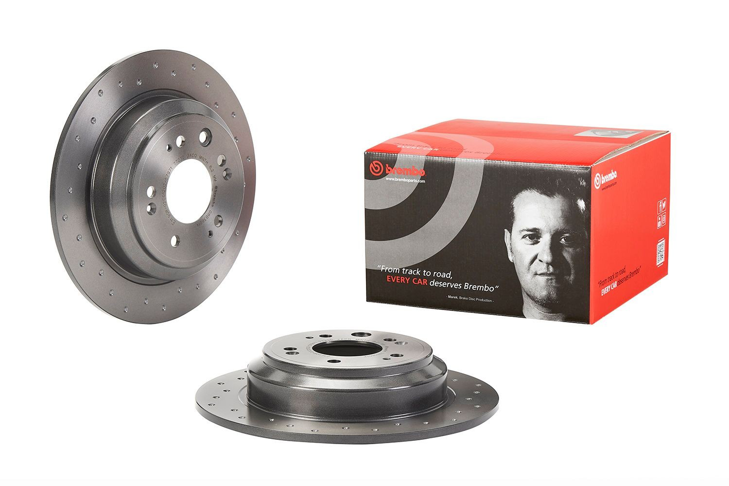 Купити 08B3601X Brembo Диск заднього гальма