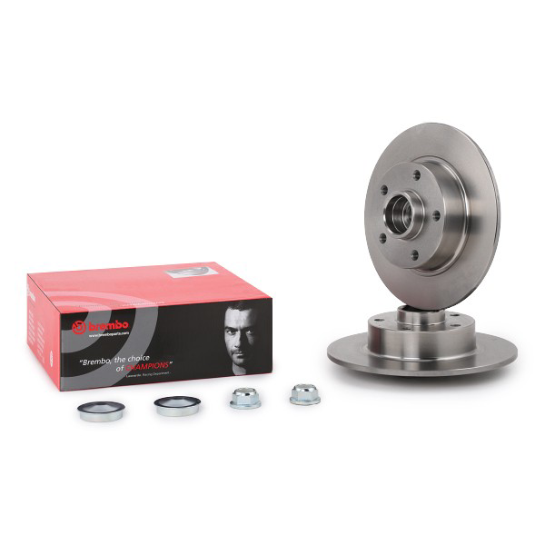 Купити 08B36917 Brembo Диск заднього гальма
