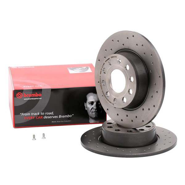 Диск гальмівний задній Brembo 08B4131X