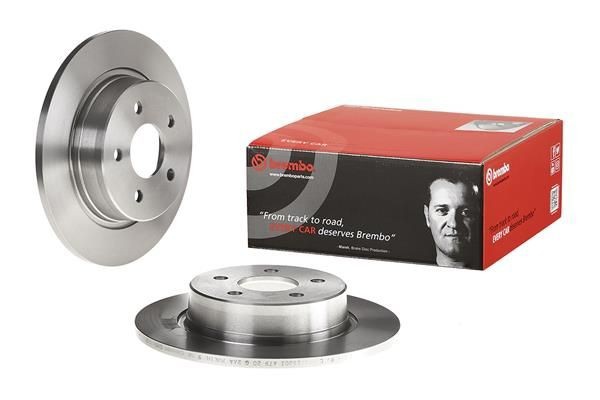 Купити 08B60110 Brembo Диск заднього гальма