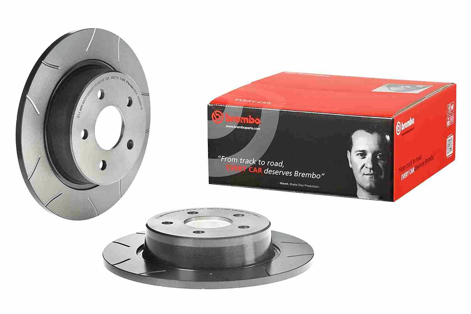 Купити 08B60175 Brembo Диск заднього гальма