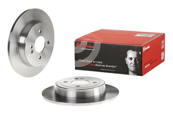 Купити 08C17210 Brembo Диск заднього гальма