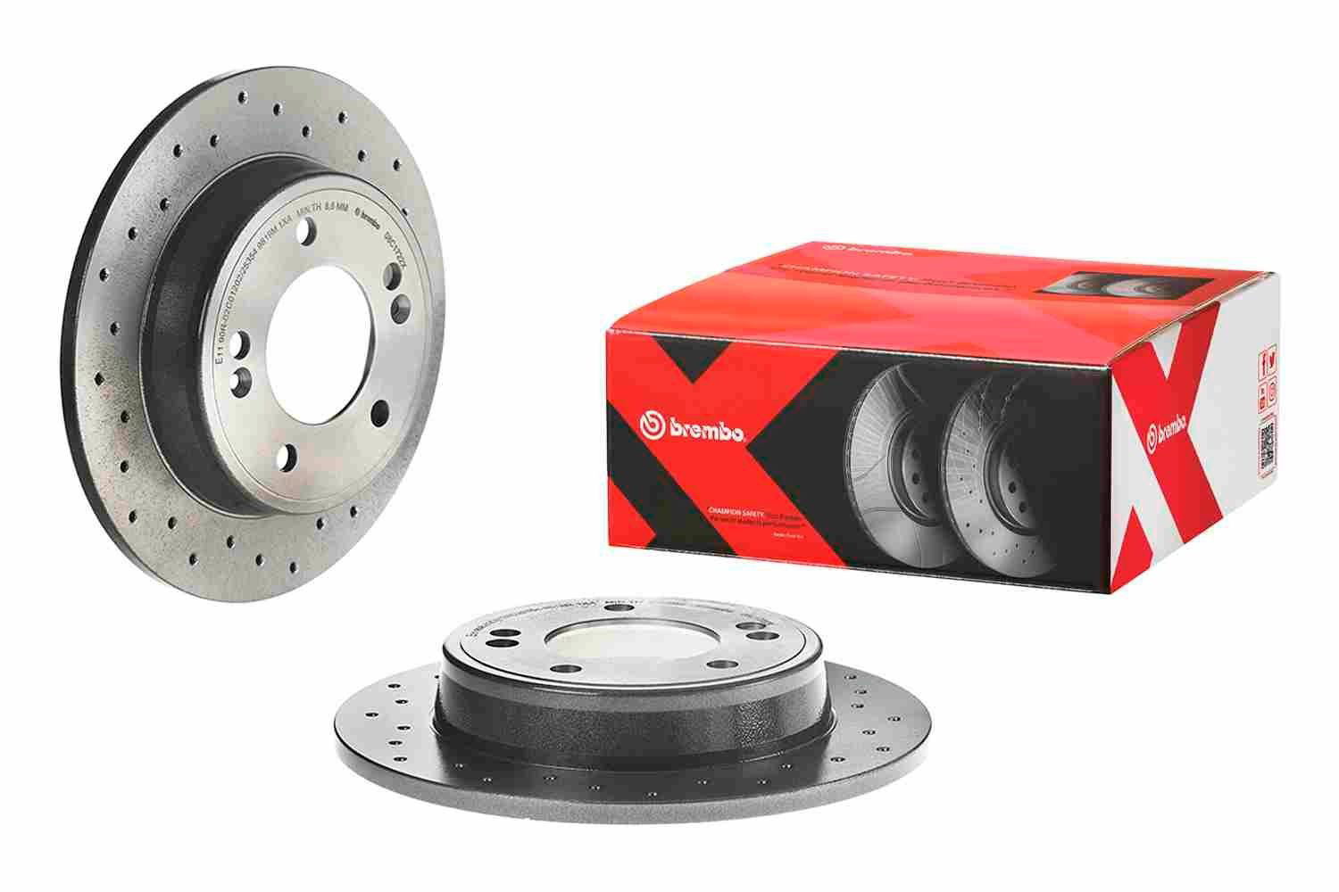 08C1722X Brembo Дискові гальма