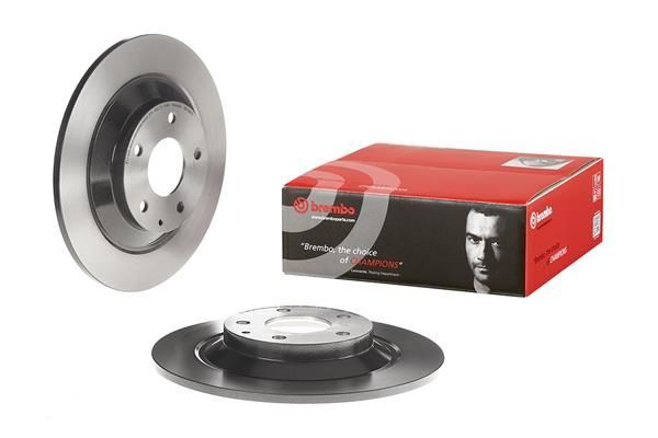 Купити 08C42511 Brembo Диск заднього гальма