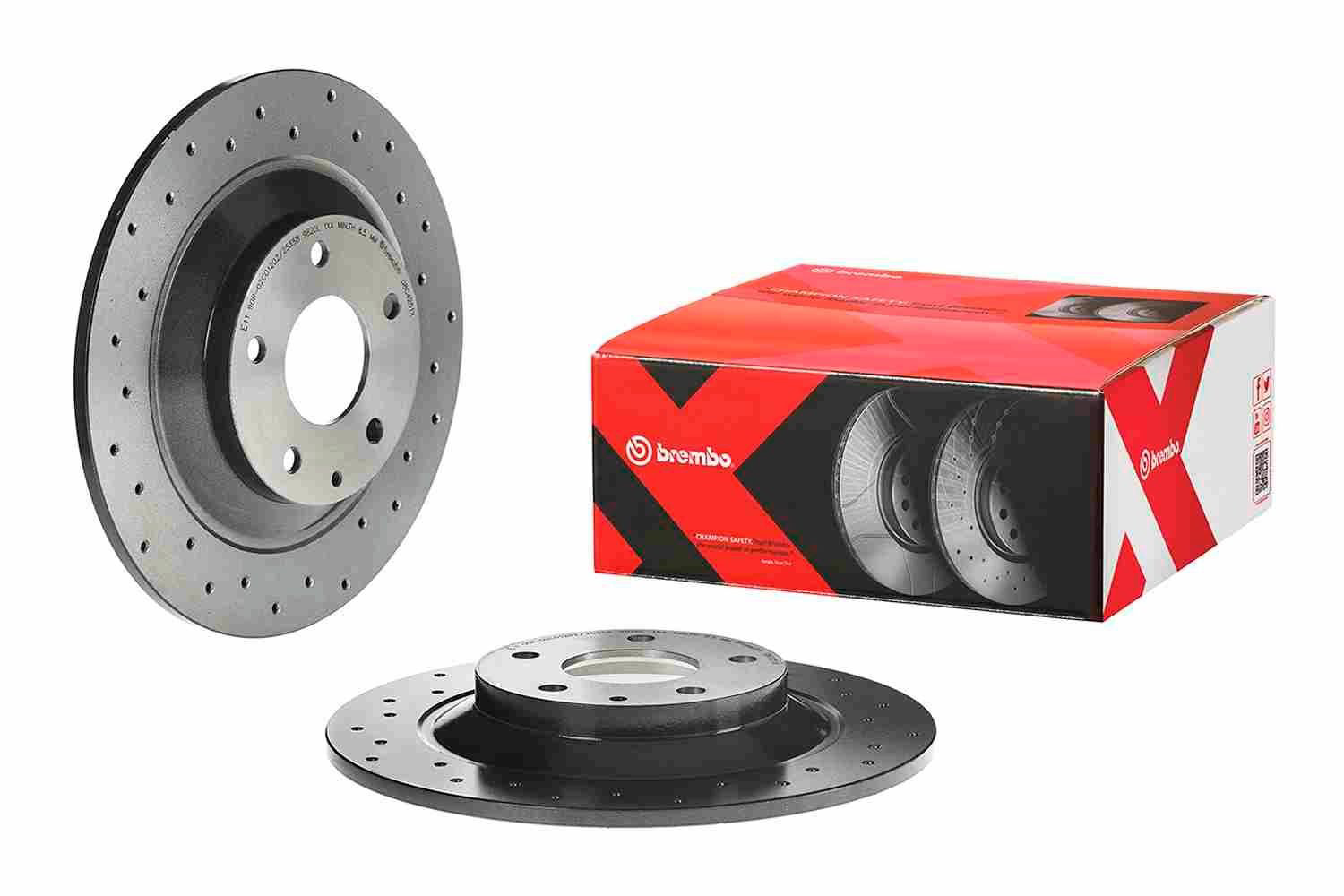 Купити 08C4251X Brembo Диск заднього гальма