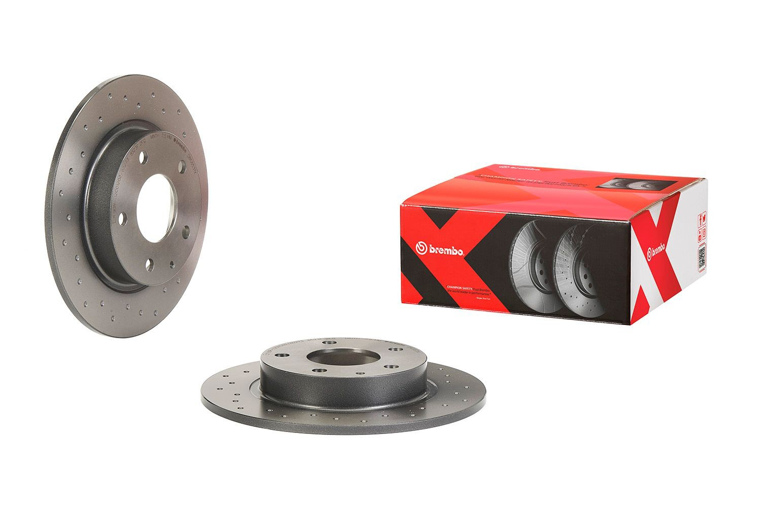 Купити 08C6531X Brembo Диск заднього гальма
