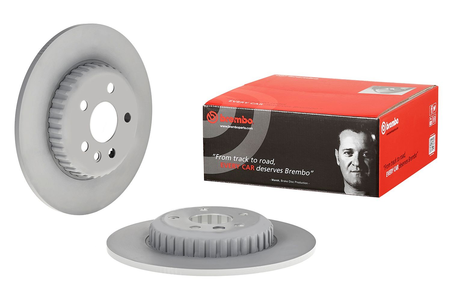 Диск гальмівний задній Brembo 08C98323