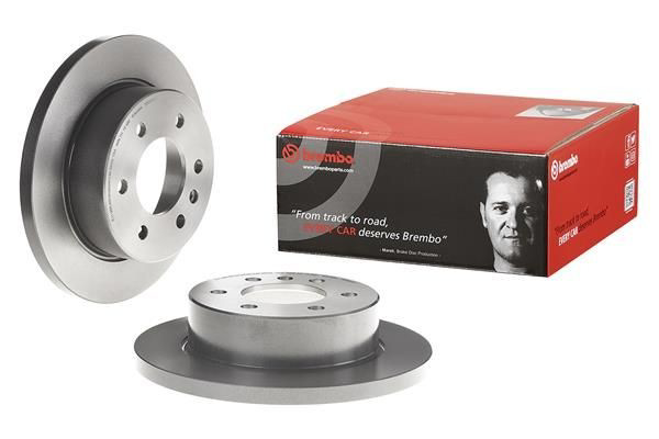 Купити 08D04511 Brembo Диск заднього гальма