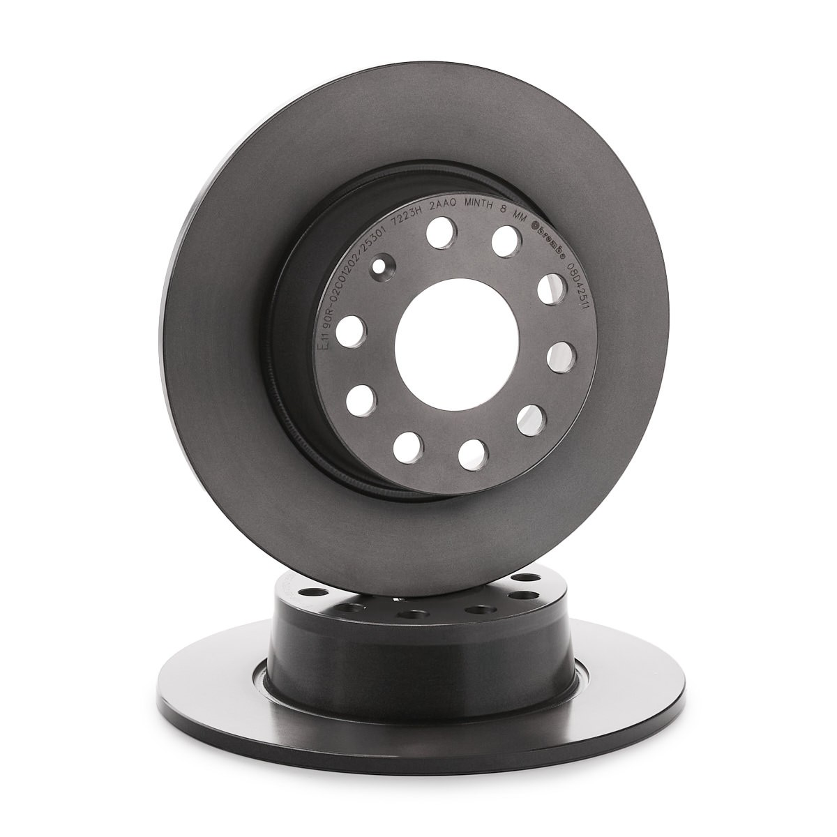 Купити 08D42511 Brembo Диск заднього гальма