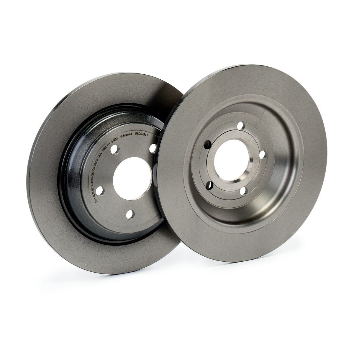 Купити 08D57511 Brembo Диск заднього гальма