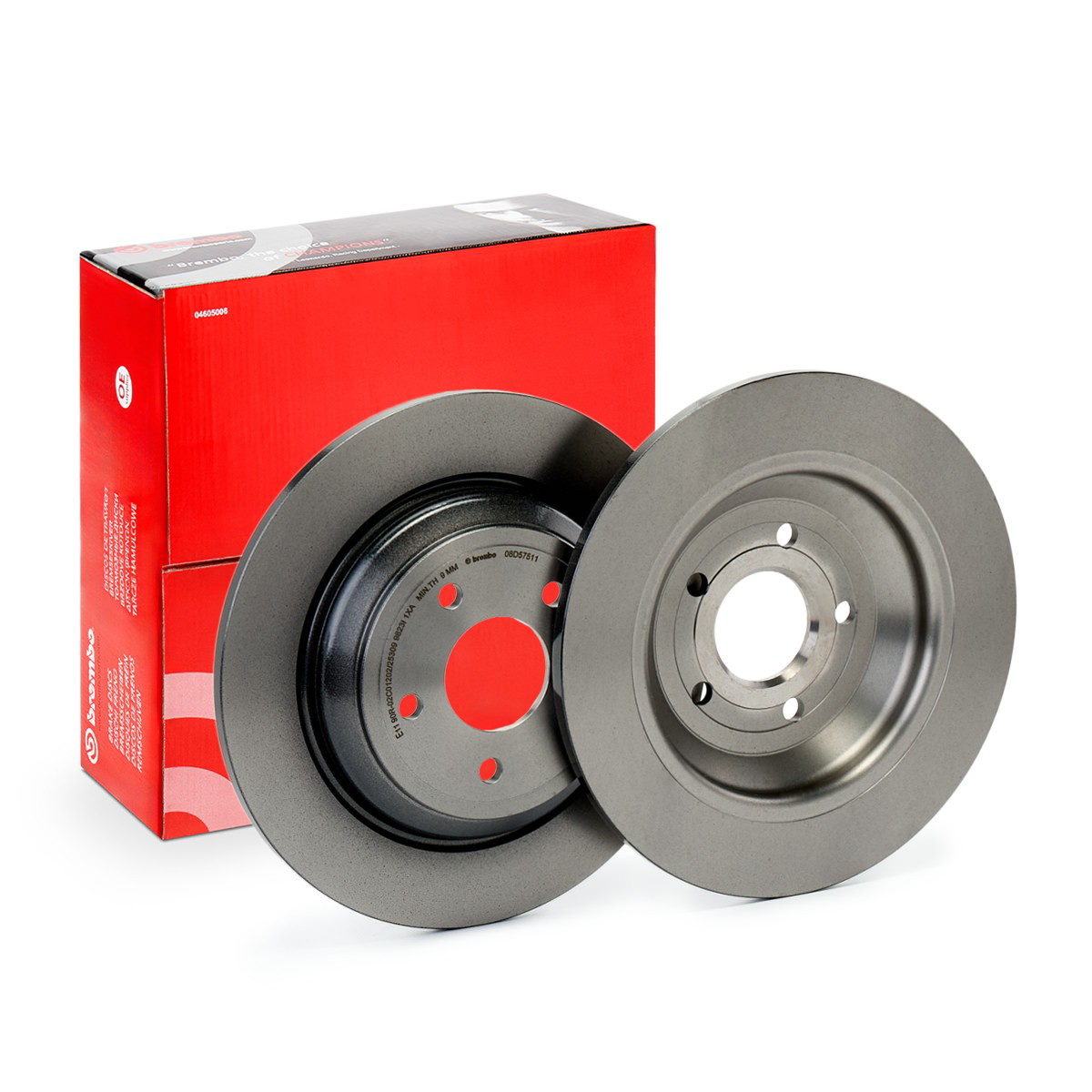 Диск гальмівний задній Brembo 08D57511
