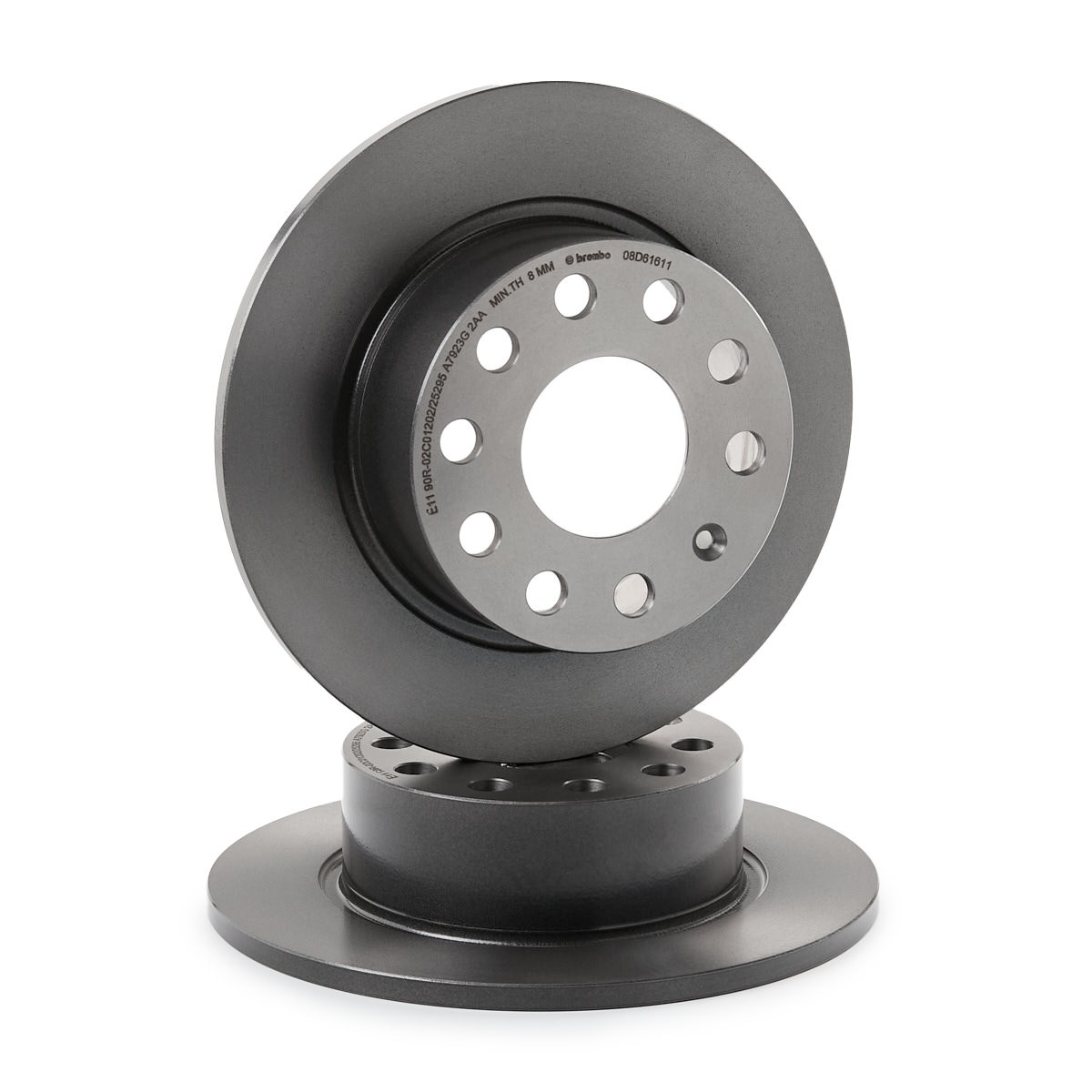 Купити 08D61611 Brembo Диск заднього гальма