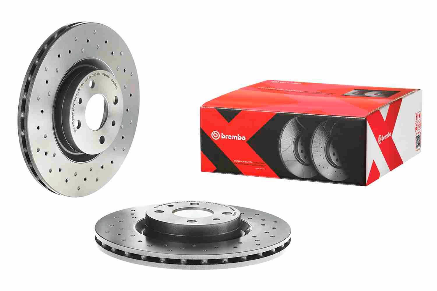 Диск гальмівний передній Brembo 0949391X