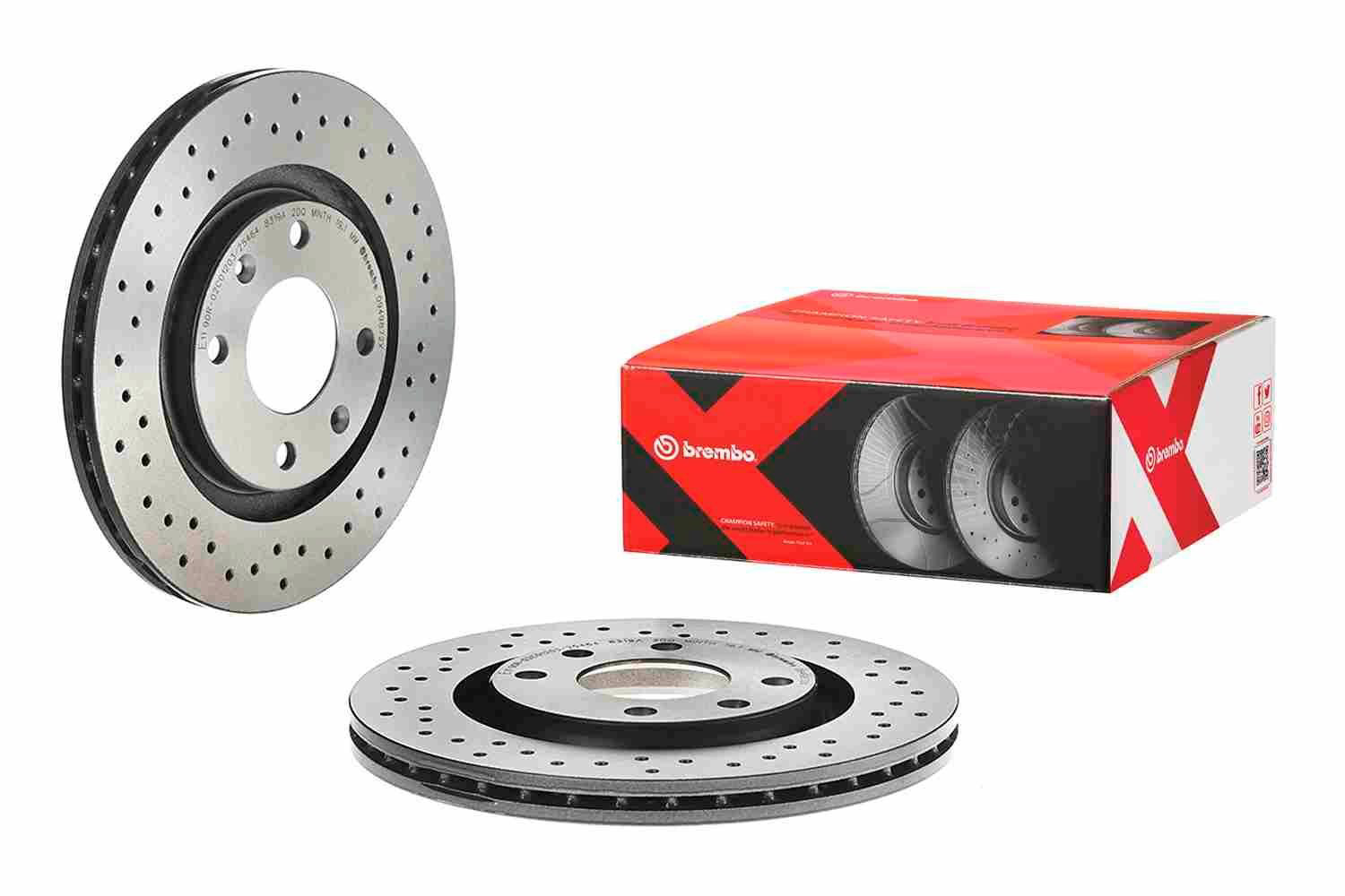 Купити 0949872X Brembo Ротор гальмівний