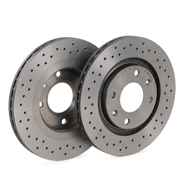 Диск гальмівний передній Brembo 0949872X