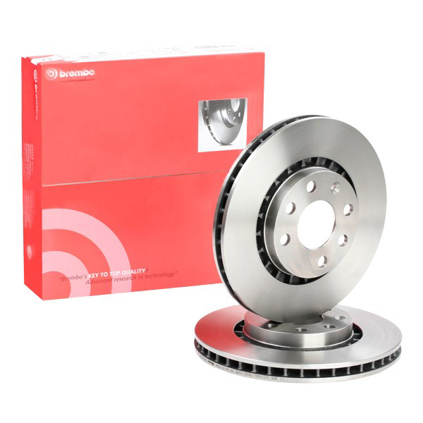 Диск гальмівний передній Brembo 09514824