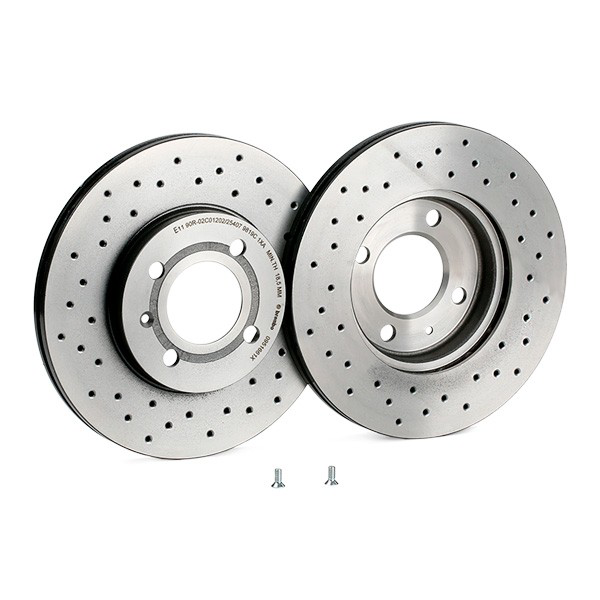 Диск гальмівний передній Brembo 0951661X