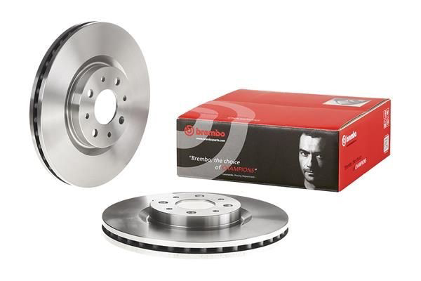 Диск гальмівний передній Brembo 09518030