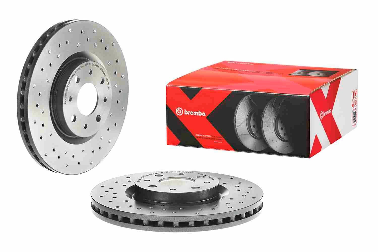 Купити 0951803X Brembo Ротор гальмівний