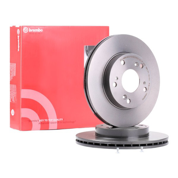 Диск гальмівний передній Brembo 09545731