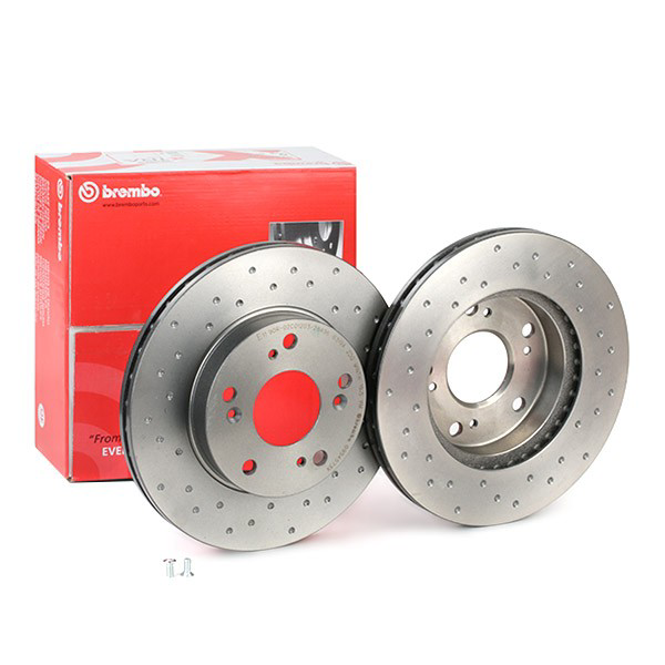 Диск переднього гальма Brembo 0954573X ціна, від 42.28 USD