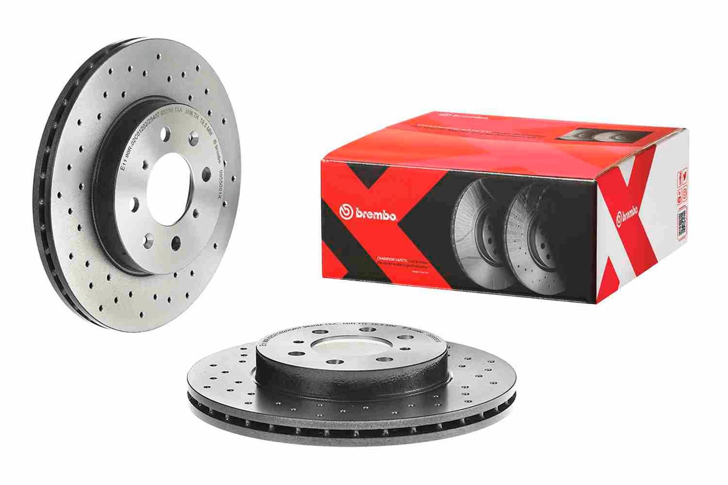 0955091X Brembo Гальмо дискове переднє