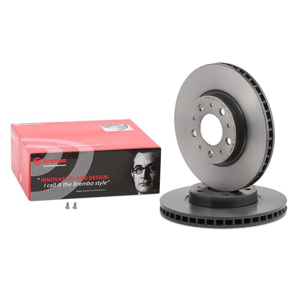 Диск гальмівний передній Brembo 09556821